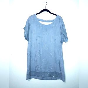 NWT_Women's Cut Out Back Blouse_ NWT